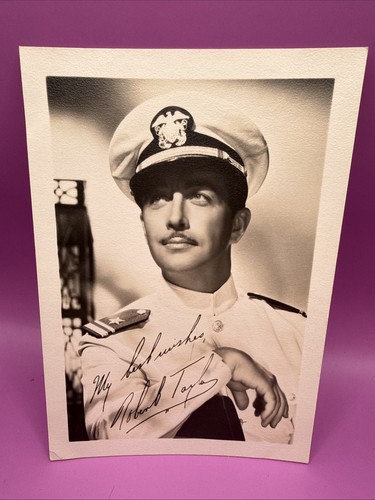 Robert taylor photograph with - robert,