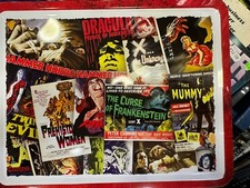 Hammer Horror Lunchbox Tin Tote Slight Denting To Side Selling At Cost Price