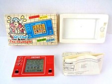 Mini Arcade Mr Chef & The Sausages LCD Handheld 1980s Game & Watch Sausage Boxed