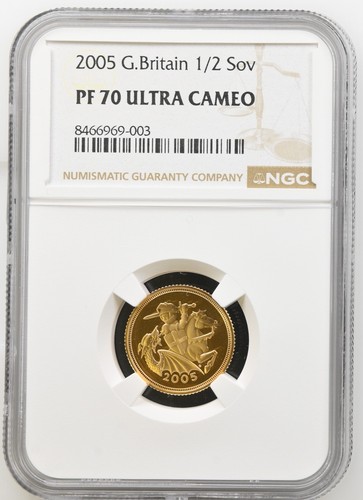 2005 gold proof - 2005, half