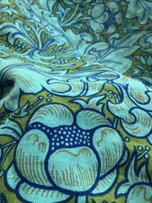 Vintage 1960s Sanderson William Morris, Bachelors Button Interior Fabric