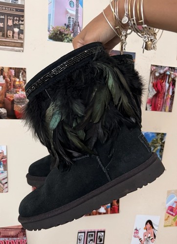 Woman ugg black suede - woman’s,