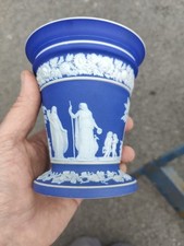  Wedgwood Blue Jasperware Vase