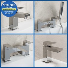 Modern Chrome Bathroom Square