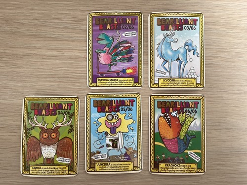Yoyo bear cards - bear,