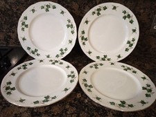 4 Colclough ' Ivy Leaf ' Dinner Plates - 27cm (10.1/2")