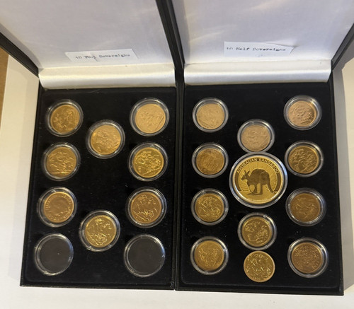 Gold coin lot 8 - coin,