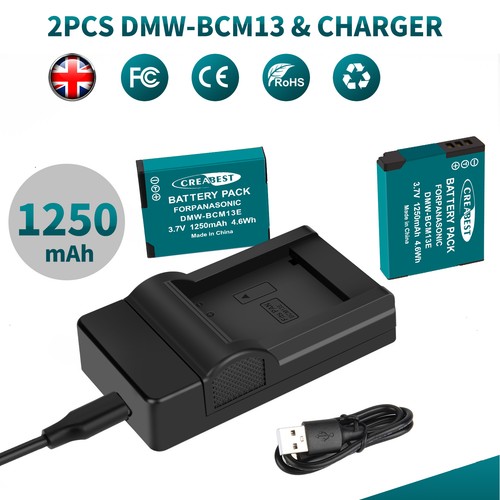 Dmw bcm13 battery charger - 2x,
