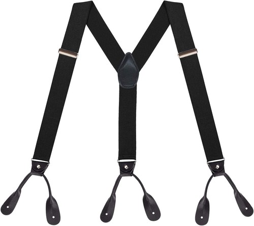 Button braces for men back - button, y-back
