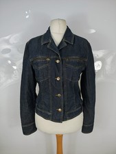 Luisa Spagnoli Women's Stylish Italian Designer Denim Jacket Size 42 IT | 12 UK