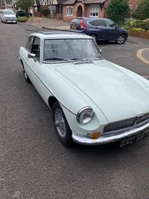 1969 MGB GT wire wheels chrome bumper. Very nice early car. Please see listing.