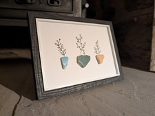 Sea Pottery Flower Art