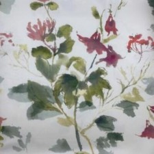 Sanderson Honey Flowers Fuchsia Rose Curtain Fabric, Material 141cm Width