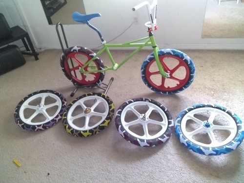 New school tuf wheels - school,
