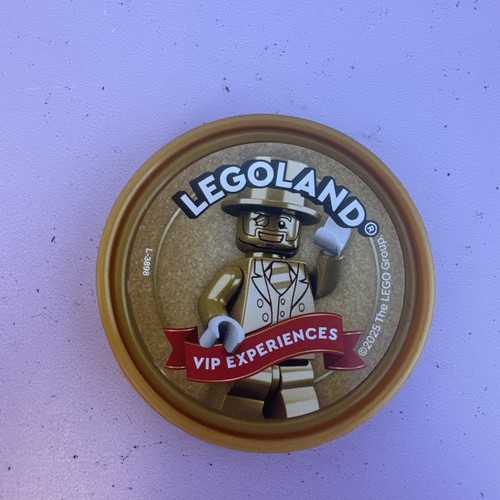 Legoland 2025 vip gold pop - gold,