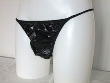 Mens Cire Under Pants Shiny Nylon Glanz Jock Briefs Underwear Fetish 