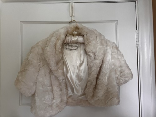 Ivory monsoon faux - faux, shrug