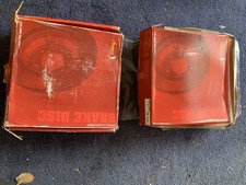 Pair Rear Axle Brake Discs