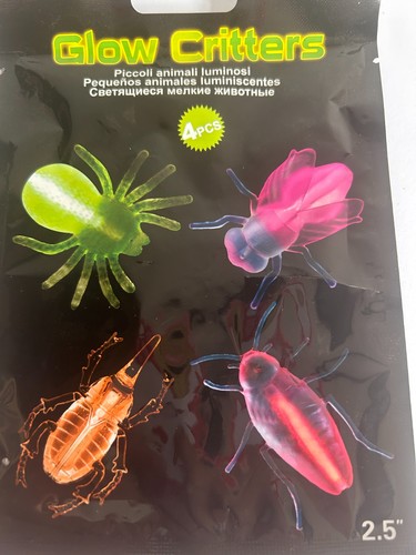 Pack glow dark critters - pack,