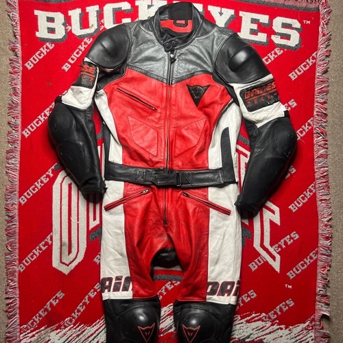 Vintage dainese red black full - vintage,