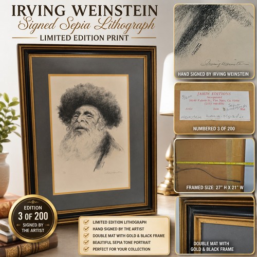 Irving weinstein signed - weinstein,