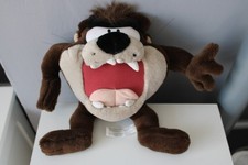 Vintage Looney Tunes 1995 Large Tazmanian Devil Plush Toy Immaculate condition