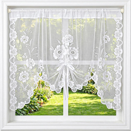 Floral lace valances for - lace,