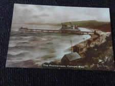 The Promenade Colwyn Bay Artist Signed Elmer Keene Postcard - 106901