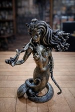 8" Medusa Mermaid Figurine –
