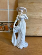 Coalport Figurine - Chantilly Lace Collection - Glamour - Modelled By J Bromley