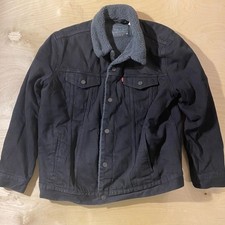 Levi's Black Denim Jacket with
