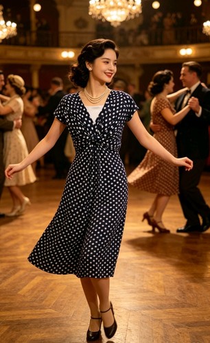 Vintage 1940s 1950s - , blue