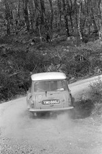Mini clubman BRC Rally Car 1971 Racing Old Photo 5