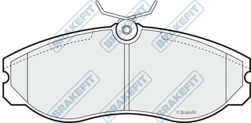 Apec blue front brake pad - blue,