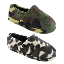 Kids Boys Camouflage Slipper