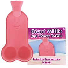 Willy Hot Water Bottle Natural Rubber Joke Funny Adult Gift Penis Shape Naughty