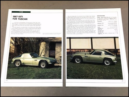 Tvr tuscan car - review, print