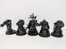 Warhammer 40k Chaos Space Marines Chosen Primed Silver Games Workshop 40 k