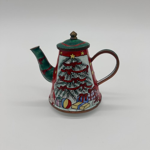 Cloisonné christmas tree - cloisonné,