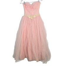 Vintage 1950s XS Pink Tulle