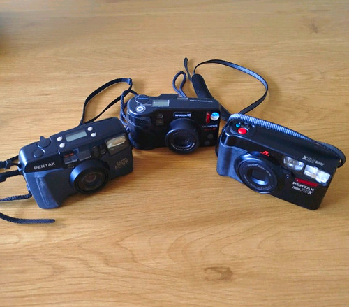Pentax olympus compact - olympus, film
