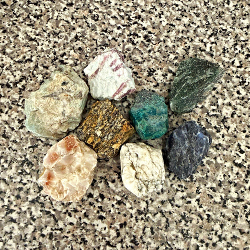 Mixed lot natural unpolished - mixed,
