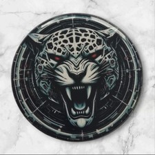 Gear rotary knob dome badge