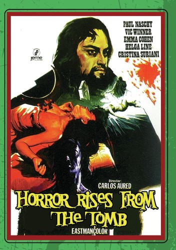 Horror rises from - from, tomb