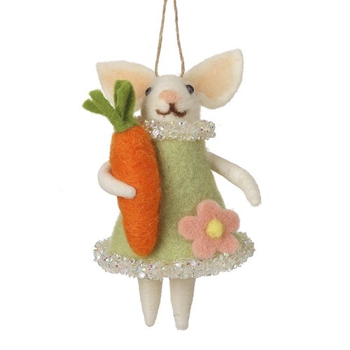Felt mouse sparkly dress - in,