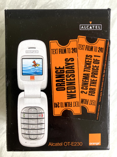 Alcatel e230 - ot-e230, (orange)