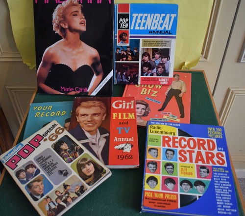 Vintage music and pop record