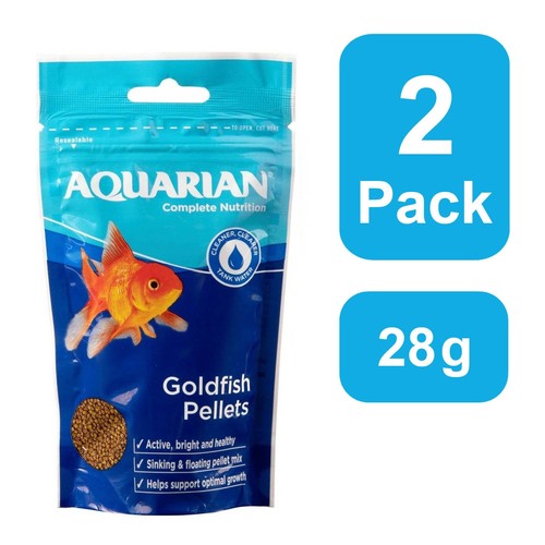 Aquarian goldfish pellets 28g - aquarian,