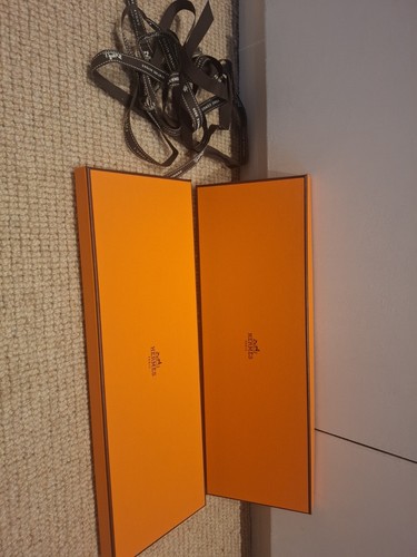 Set authentic hermes tie - set,