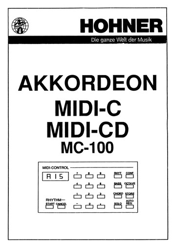Hohner midi - hohner, midi-c